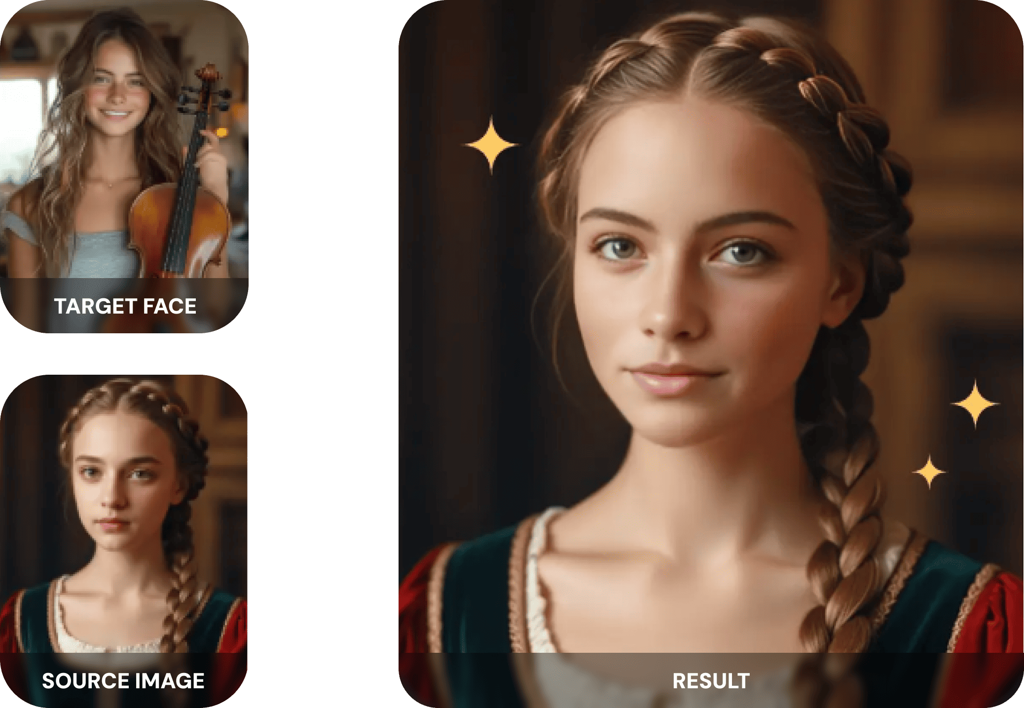 face swap banner
